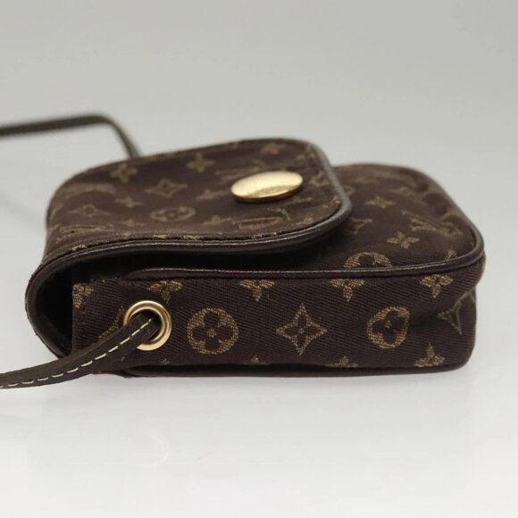 Share LOUIS VUITTON Monogram Mini Pochette Cancun Pouch Brown - Picture 4 of 16